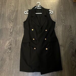 Black Womens Blazzer Dress